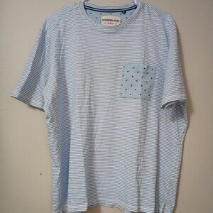 International Report Baby Blue stripe T-shirt